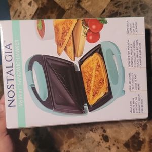 Nostalgia mint Mini Sandwich Maker